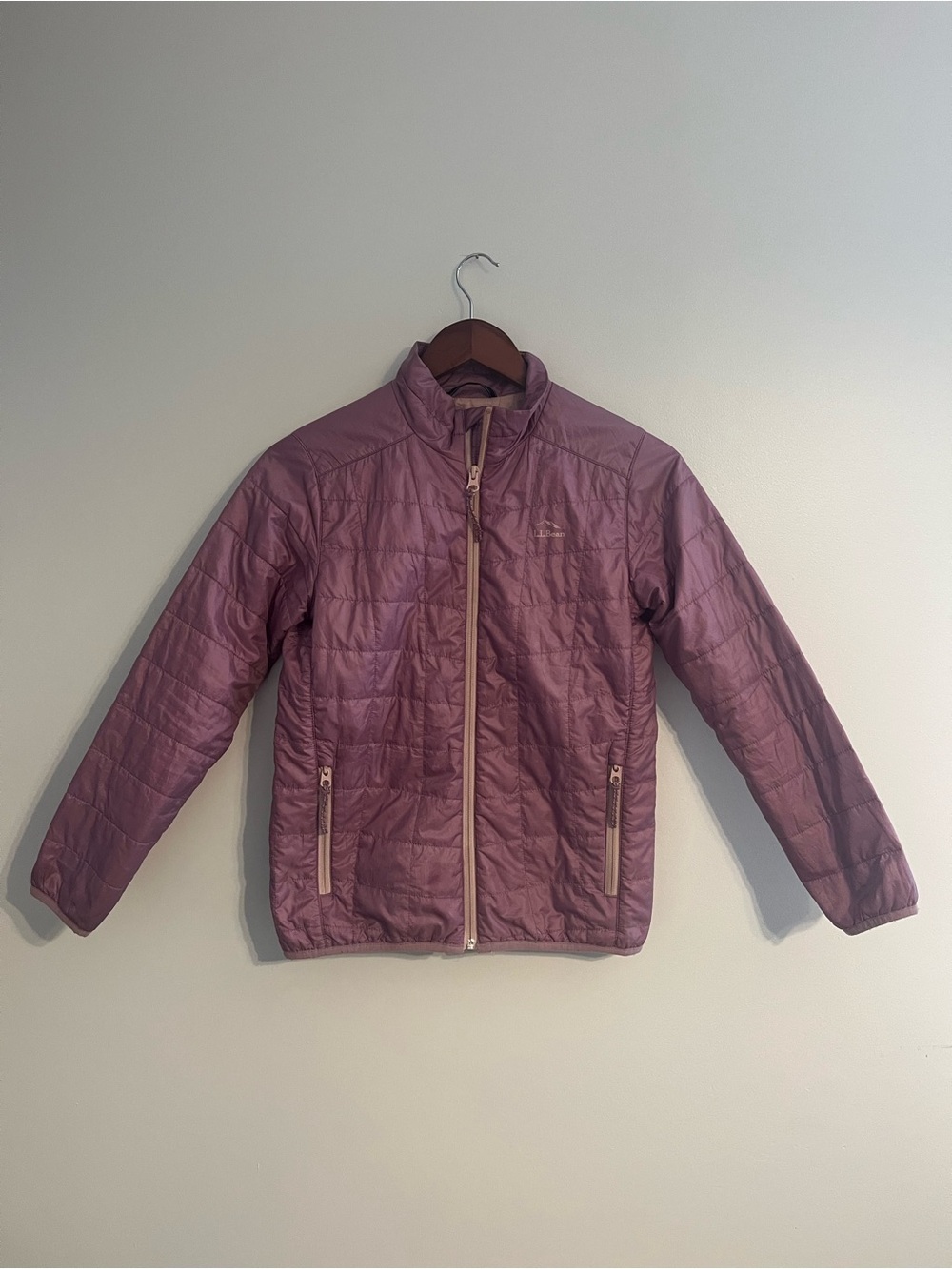 L.L. Bean Kids Quilted Puffer Jacket - Mauve